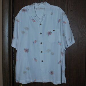 Caribbean Patriotic Short-sleeve Shirt - XL